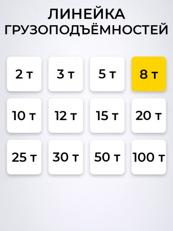 Домкрат гидравлический г/п 8,0 т TOR ДГ-8