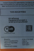 Штабелер гидравлический с электроподъемом 1,5 т 2,5 м TOR CTD15/25