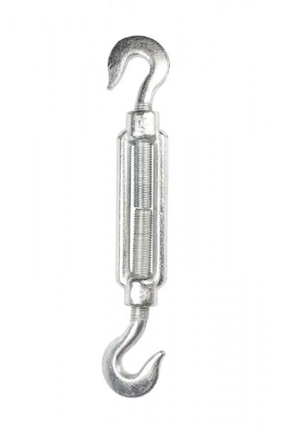 Талреп крюк-крюк TOR М10 DIN1480 (открытого типа) (Q)