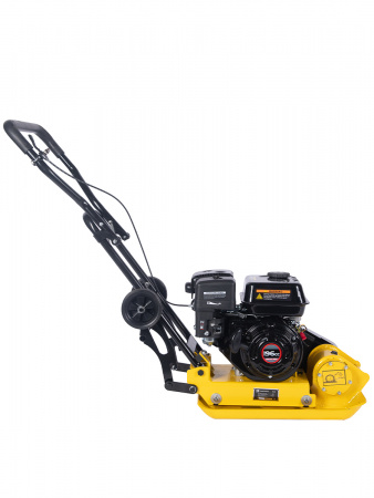 Виброплита 60 кг, 10,5кН (Loncin) без бака, коврик, колесный комплект TOR C-60