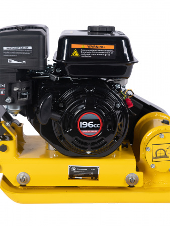 Виброплита 60 кг, 10,5кН (Loncin) без бака, коврик, колесный комплект TOR C-60