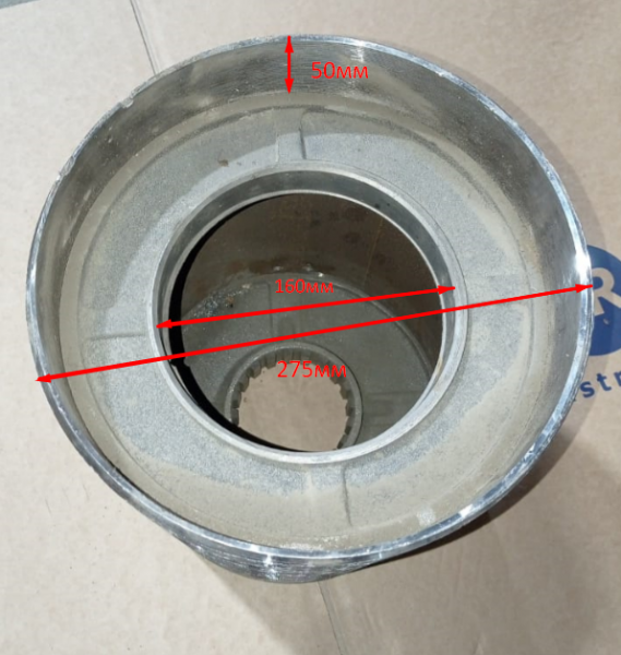 Барабан для талей электрических CD1 5,0 т 6 м
