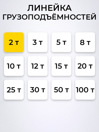 Домкрат гидравлический г/п 2,0 т TOR ДГ-2